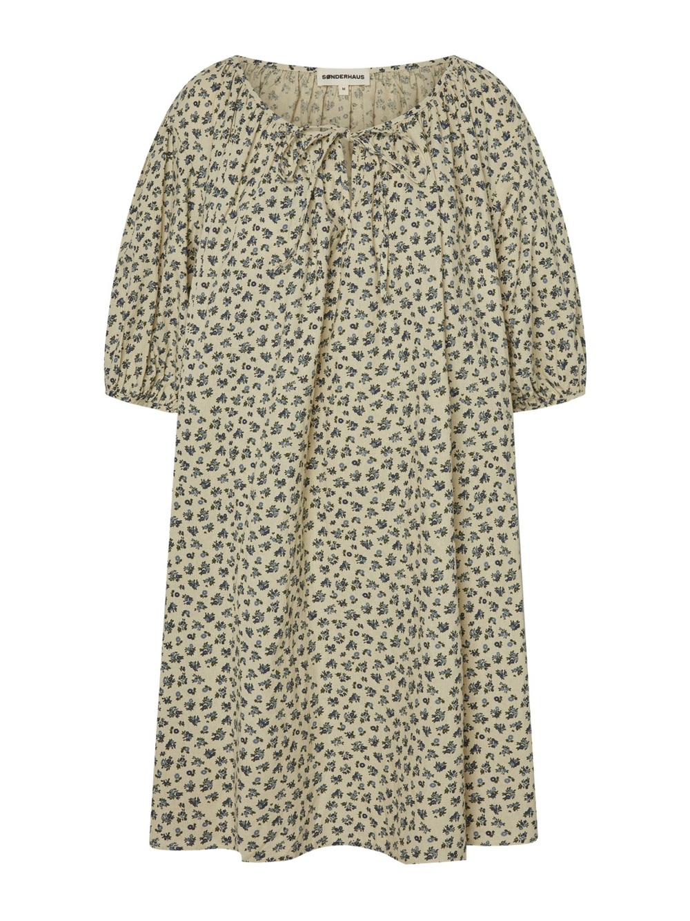 Sonderhaus LAWN DRESS IN BLACKBERRY FLORAL (S) - Picture 4 of 10